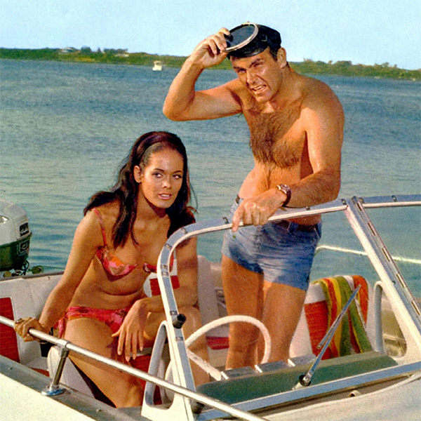 Jantzen x Anthony Sinclair Thunderball-inspired Swim Shorts