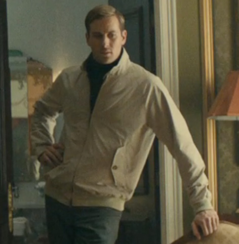 armie hammer the man from uncle baracuta jacket light