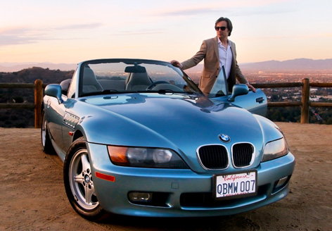 Brad Hansen and his BMW Z3