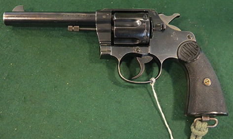 Colt New Service Revolver British 445 Eley Ammunition