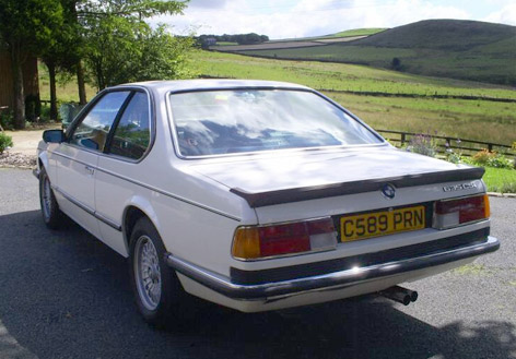 BMW 635 CSI Sean Connery Alpine White 2