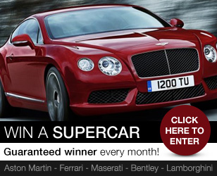 Win a supercar - click here