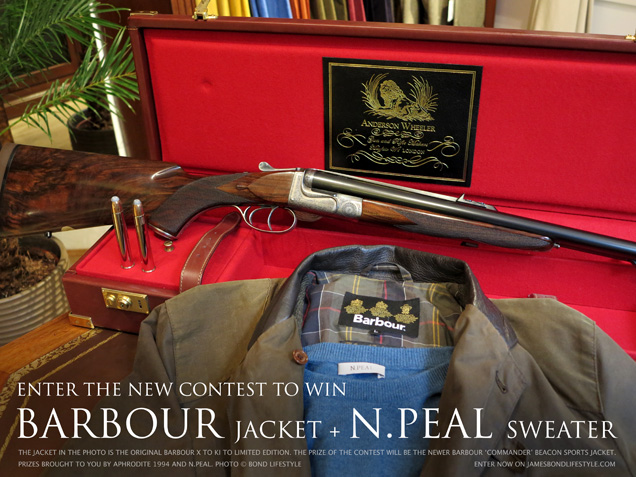 win a barbour commander jacket and npeal sweater