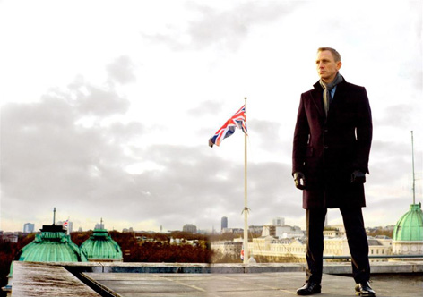 SkyFall James Bond Daniel Craig London