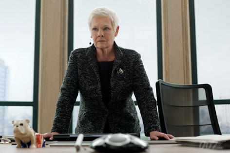 SkyFall Judi Dench