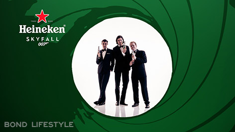 heineken gunbarrel james bond