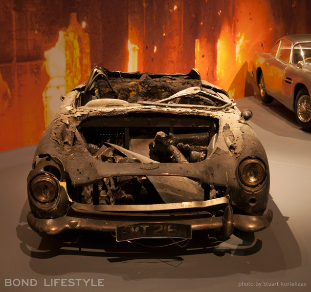 Melbourne Designing 007 exhibition Aston Martin DB5 SkyFall model