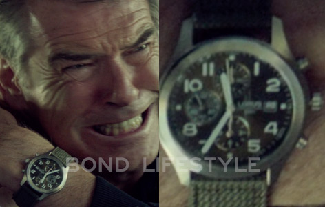 Pierce Brosnan November Man Lorus wristwatch watch