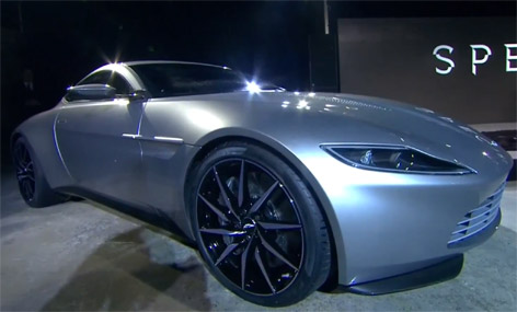 aston martin db10 front