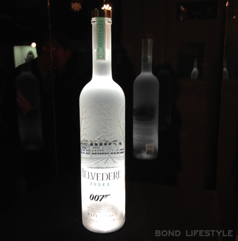 belvedere launch bond in motion mi6 bottle