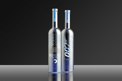 vodka belvedere 007 silver bottles