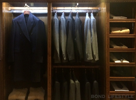 Savile Row popup store mr porter kingsman secret service suit jacket