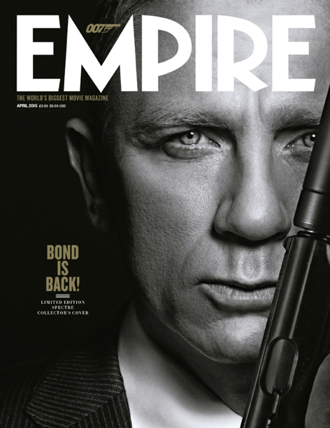 empire cover april 2015 daniel craig james bond spectre limited edition