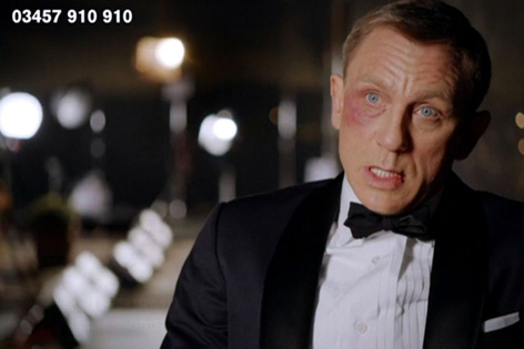 james bond comic relief sketch daniel craig