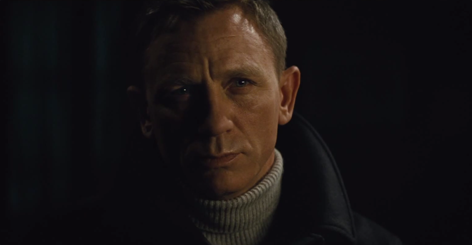 spectre teaser n peal sweater grey turtle neck cable roll