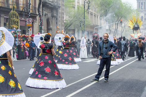 sam mendes mexico day of the dead festival