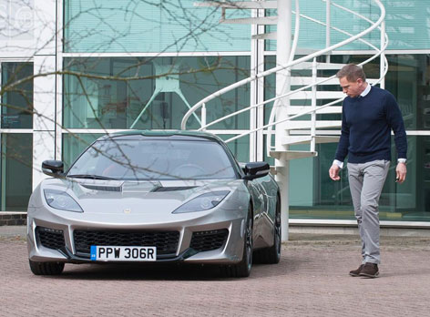 lotus evora james bond daniel craig april 1