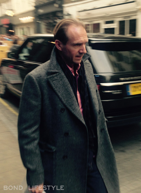 ralph fiennes spectre rules filming london 2