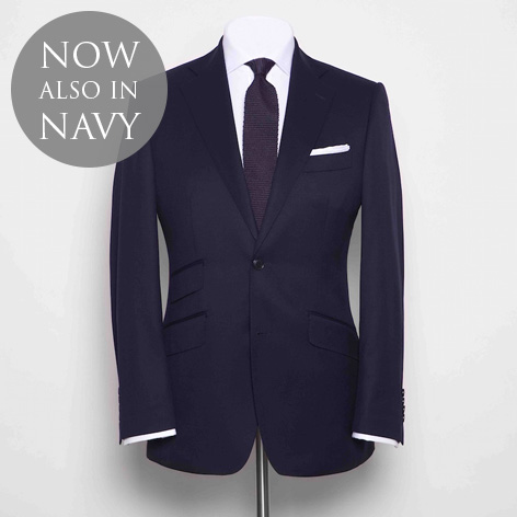 anthony sinclair navy conduit cut suit