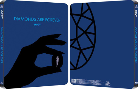 James Bond steelbook diamonds are forever