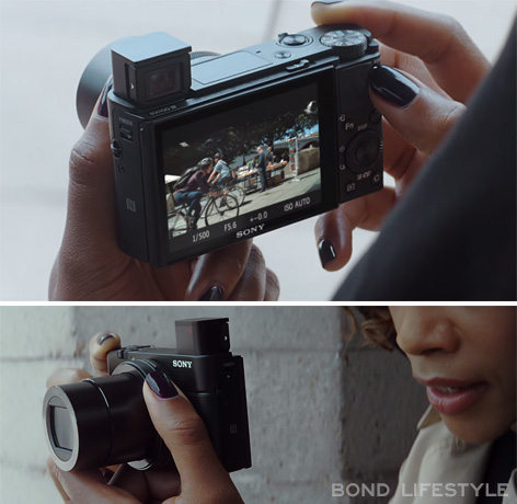 sony rx100 iv moneypenny commercial