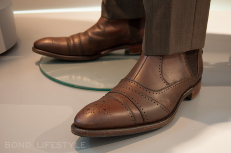 Silva brown leather shoes skyfall