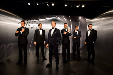 madame tussauds james bond london