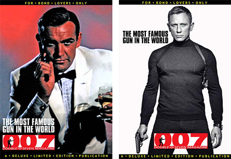007 magazine sean connery daniel craig cover