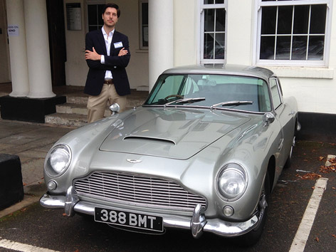 Bond Lifestyle Aston Martin DB5 Pinewood Studios