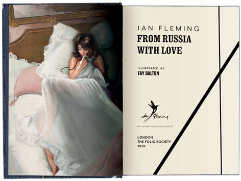 From Russia With Love Folio Society open