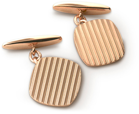 anthony sinclair deakin francis cufflinks rose gold