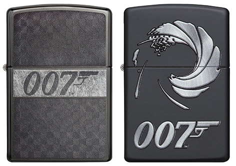 Zippo James Bond Lighter collection 1
