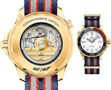 Omega Commander's watch gold