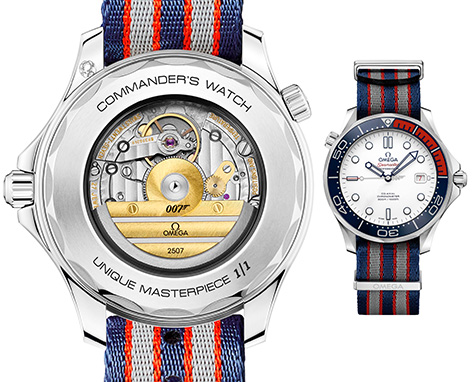 Omega Commender's watch white gold unique piece auction christies james bond