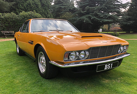 pinewood studios roger moore stage aston martin dbs