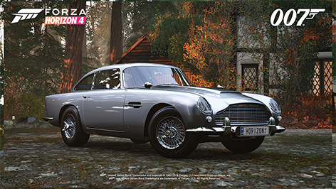 Forza Horizon 4 Ultimate Edition James Bond car pack Aston Martin DB5