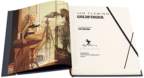 Goldfinger Folio Society Ian Fleming Faye