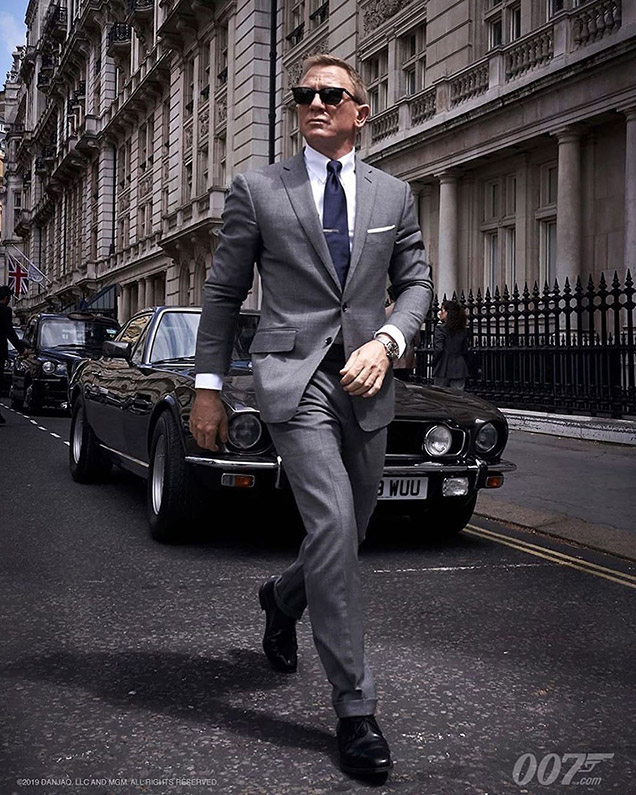 Tom Ford Suit Barton Perreira sunglasses James Bond whitehall London