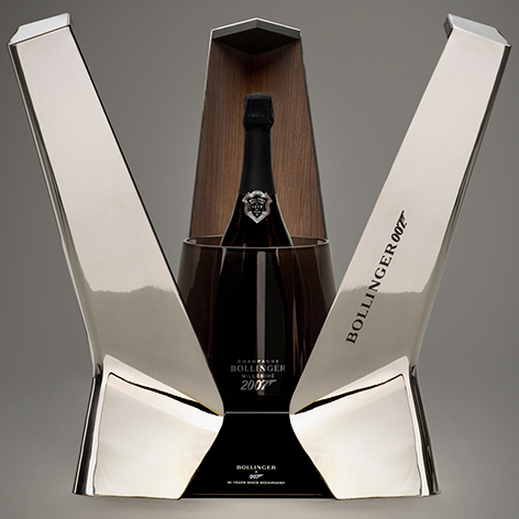 Bollinger Tribute to Moonraker Luxury Limited Edition open case magnum