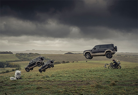 Land Rover No Time To Die New Defender ad