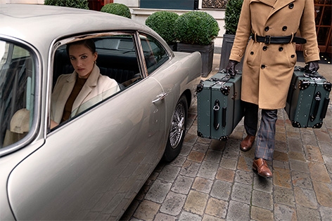 Globe-Trotter suitcases No Time To Die Aston Martin DB5