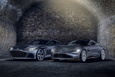 Q by Aston Martin creates 007 editions of Vantage and DBS Superleggera to celebrate No Time To Die