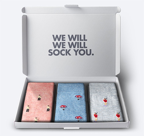 The London Sock Exchange 007 Collection - The Agent Gift Box