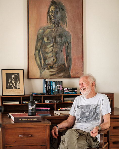 Chris Blackwell in Jamaica by Richard Stow