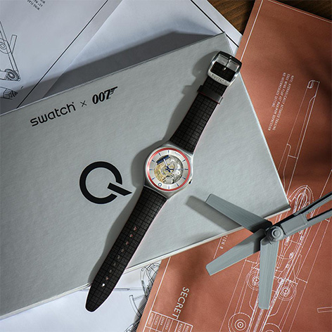 Swatch releases Q Swatch Watch ²Q Blue Edition
