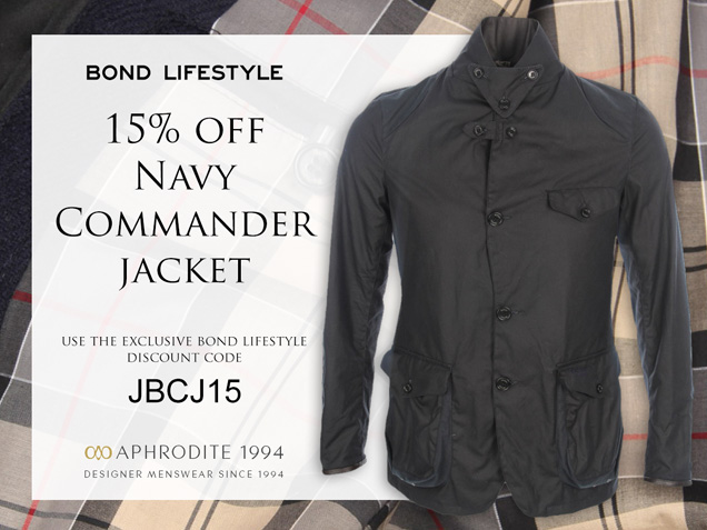 barbour commander dept b navy discount coupon