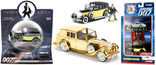 Rolls-Royce Goldfinger scale models