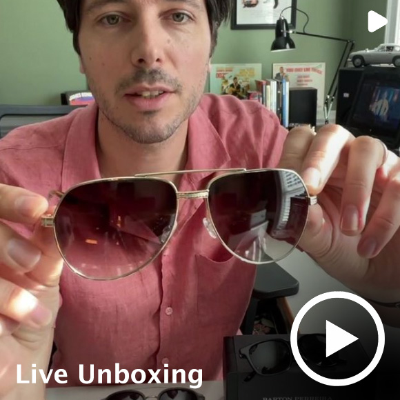 Barton Perreira AVTAK 007 sunglasses unboxing