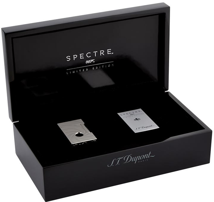 black st dupont box spectre lighter
