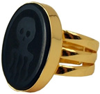 gold spectre ring